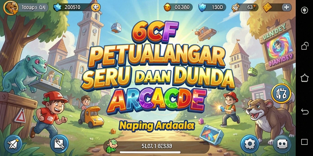 Tampilan screenshot gameplay yang seru dari 6CF menampilkan aksi cepat dan tantangan menarik.