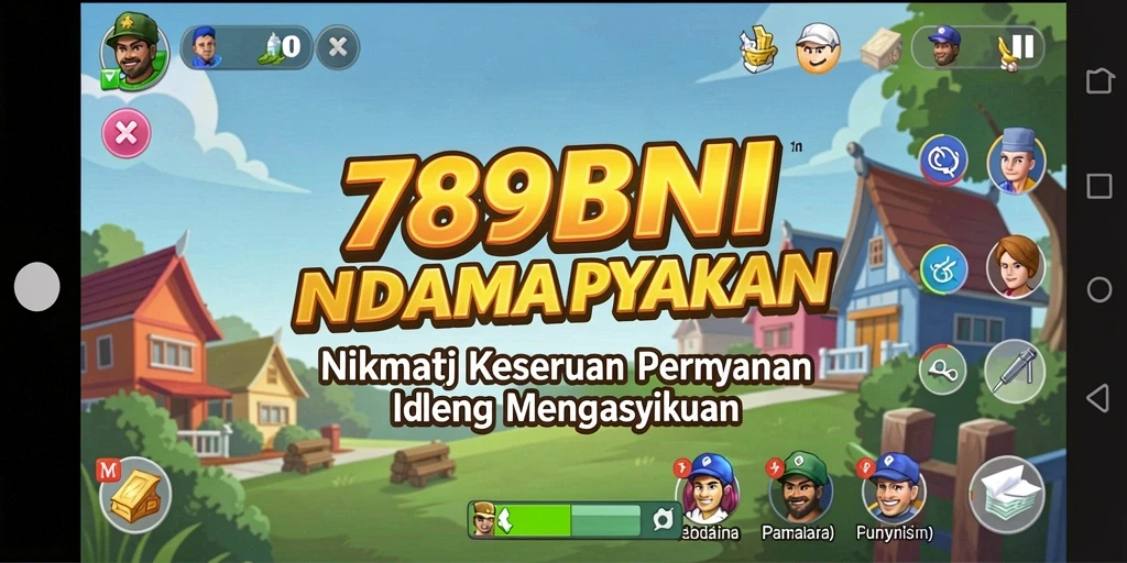 Screenshot gameplay 789BNI menampilkan aksi seru permainan Idle.