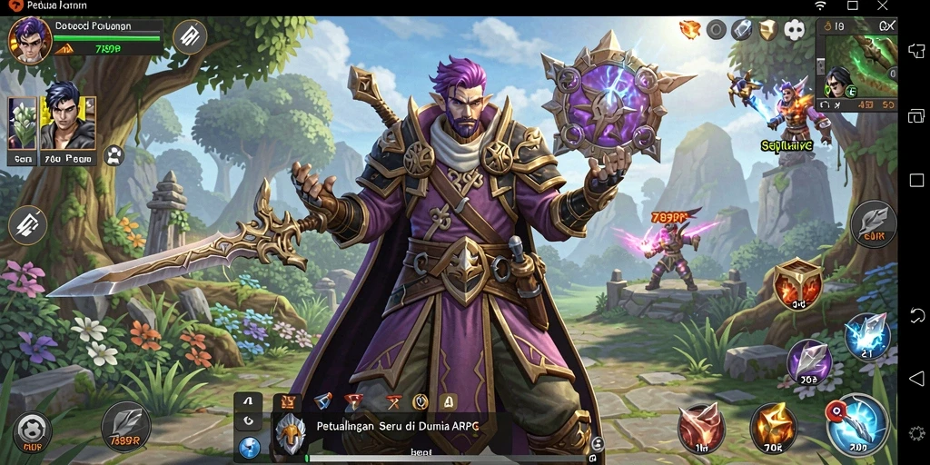 Tampilan gameplay seru dari 789RP dalam aksi ARPG.