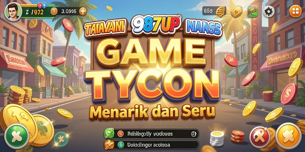 Gameplay seru dan mendebarkan dalam membangun kerajaan bisnis.
