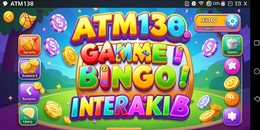 Tampilan gameplay seru Bingo di ATM138 dengan banyak pemain.