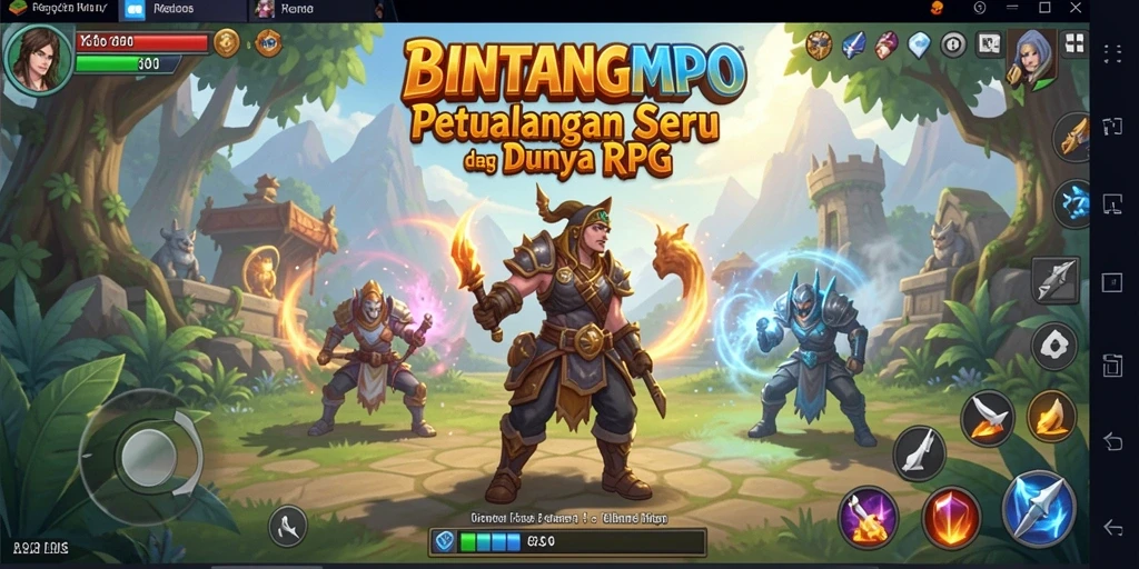 Tampilan menakjubkan dari pertempuran di BINTANGMPO.