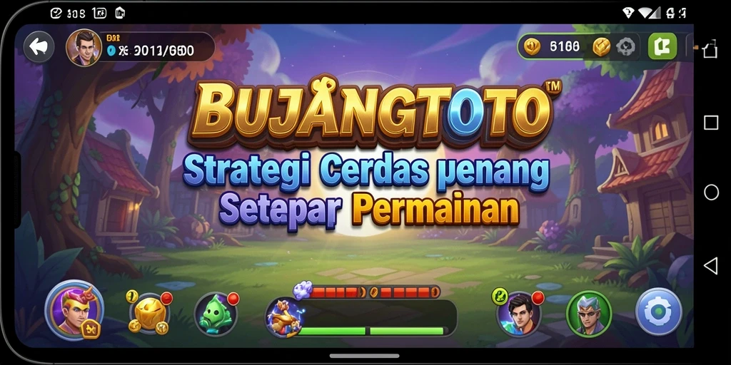 Tampilan gameplay strategi menarik dari BUJANGTOTO.