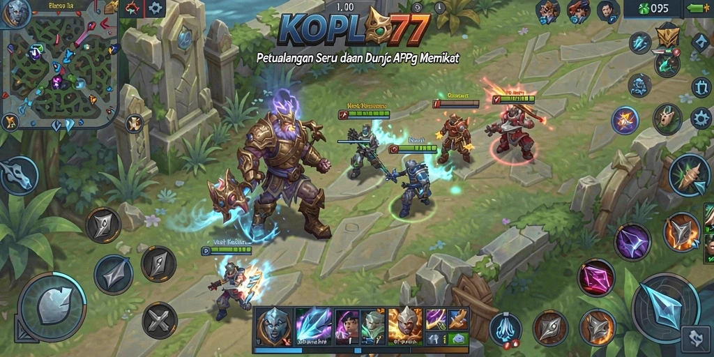 Menampilkan gameplay seru dan grafis memukau di KOPLO77.