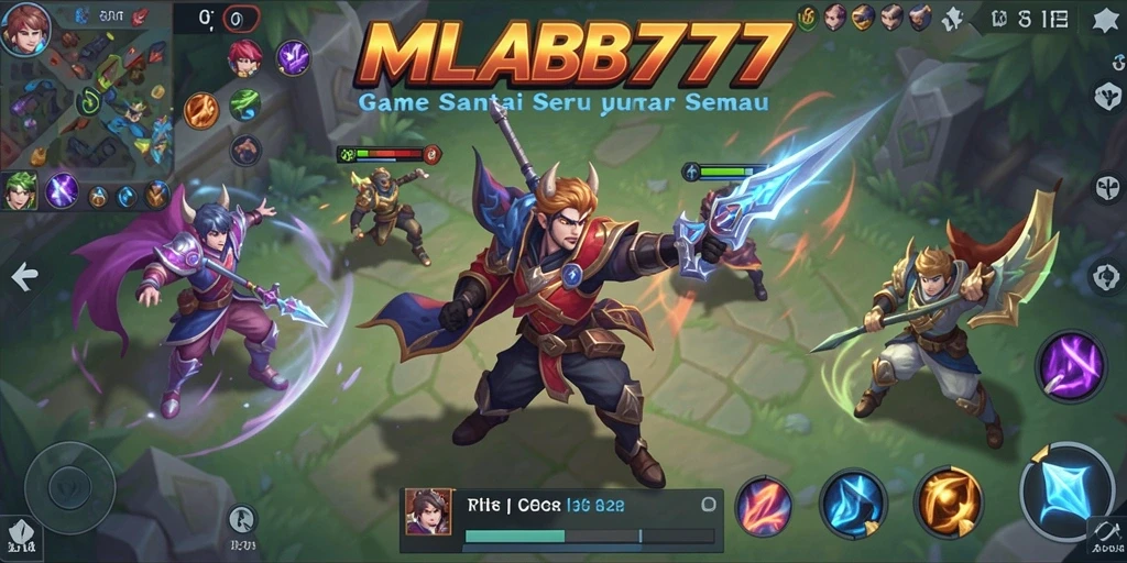 Tampilan gameplay yang menarik dan menghibur dalam MLBB777.