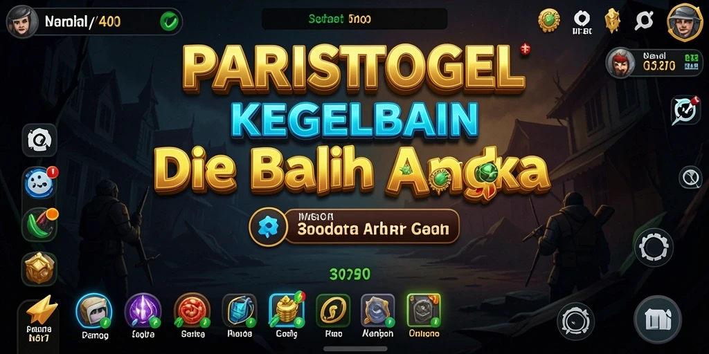 Tangkapan layar menampilkan suasana menakutkan dalam PARISTOGEL dengan efek visual yang menakjubkan.