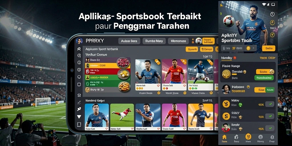 Screenshot PPRRYY yang menampilkan antarmuka taruhan olahraga yang interaktif.