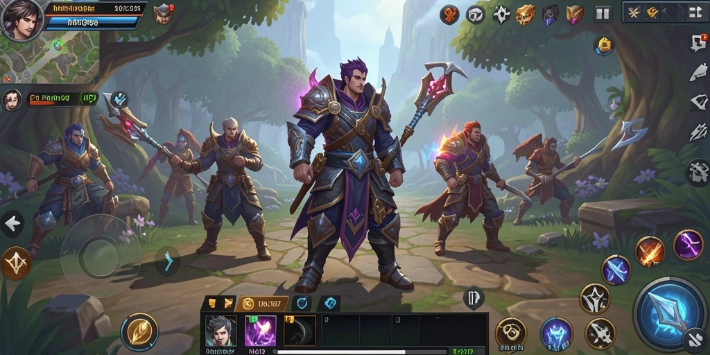 Tampilan gameplay UH77 yang dinamis dan penuh aksi.